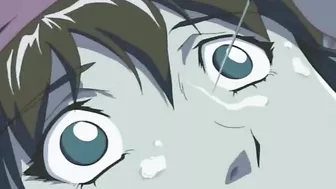 A possessed schoolgirl with a futa dick fucks her torturer in hentai. A possessed schoolgirl with a futa dick fucks her torturer in hentai.