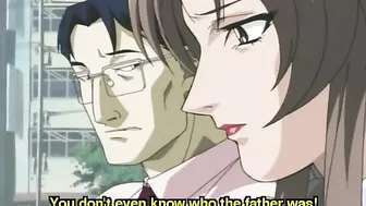 A possessed schoolgirl with a futa dick fucks her torturer in hentai.