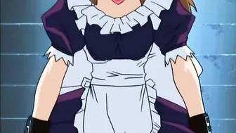 Curvy hentai sluts from the Demons gang are watched by an evil princess.