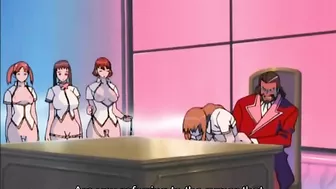 Curvy hentai sluts from the Demons gang are watched by an evil princess.