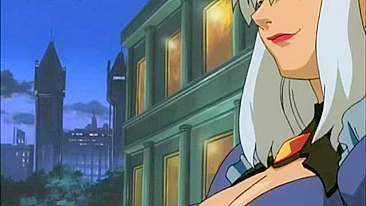 Curvy hentai sluts from the Demons gang are watched by an evil princess.