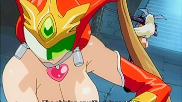 Curvy hentai sluts from the Demons gang are watched by an evil princess.