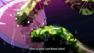 Hentai babe Utea defeats magical beasts with her sex powers in this animated series.