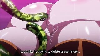 Hentai babe Utea defeats magical beasts with her sex powers in this animated series.