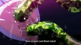 Hentai babe Utea defeats magical beasts with her sex powers in this animated series.