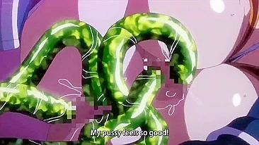 Hentai babe Utea defeats magical beasts with her sex powers in this animated series.