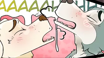 Legendary hentai anime series Beastars features a steamy scene between Jack and Legoshi with explicit anal action.