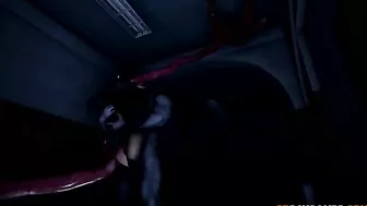 Hentai gay zombie sex scene with a 3D animation style and an intense atmosphere.