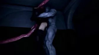 Hentai gay zombie sex scene with a 3D animation style and an intense atmosphere.