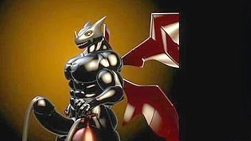 Hentai gay zombie sex scene with a 3D animation style and an intense atmosphere.