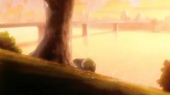 A gay college student has passionate sex with his classmate in the dark.