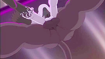 Hentai gay twink Dugan gets bred by muscular jock Ubzerd in a steamy bathroom.