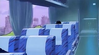 Hentai video - Futanari threesome with a hero licking a queen's pussy.