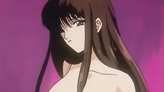 Hentai video - Futanari threesome with a hero licking a queen's pussy.