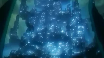 Hentai video - Futanari threesome with a hero licking a queen's pussy.