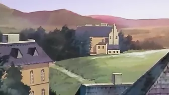 Hentai video - Futanari threesome with a hero licking a queen's pussy.