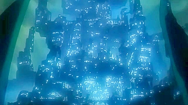 Hentai video - Futanari threesome with a hero licking a queen's pussy.