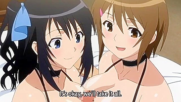 Naughty high school student gets pounded by her hot teacher in front of a stunned classmate. #Hentai #Porn