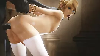 Legend of Zelda gets fucked in a hentai 3D sex compilation.