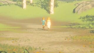 Zelda was brutally attacked and raped by fierce Bokoblin monsters in a hentai-style porn video.