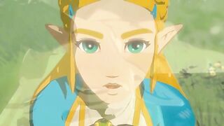 Zelda was brutally attacked and raped by fierce Bokoblin monsters in a hentai-style porn video.