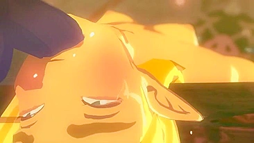 Zelda was brutally attacked and raped by fierce Bokoblin monsters in a hentai-style porn video.