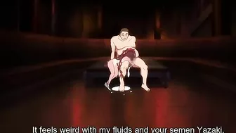 Petite slaves are used as hentai whores in dirty sex orgies with older men.