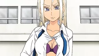 Peace Hame! An innocent blonde schoolgirl loses a bet and is sexually assaulted by her classmates in this hentai animation.