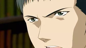 Sinful hentai maidens engage in a steamy threesome with toys.