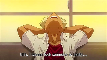 A busty anime schoolgirl is gangbanged to save her literature club in a hentai scene.