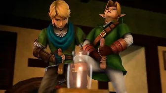 Link gets his gay ass fucked by another 3D animated Link - Hentai City
