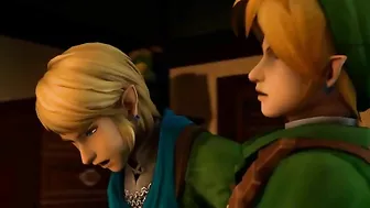 Link gets his gay ass fucked by another 3D animated Link - Hentai City
