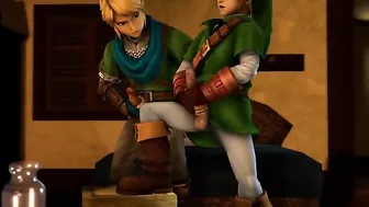 Link gets his gay ass fucked by another 3D animated Link - Hentai City