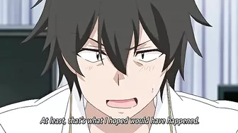 Sexy teens engage in wild threesome and get knocked up on hentai site.