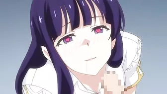 Sexy teens engage in wild threesome and get knocked up on hentai site.