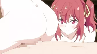 Sexy teens engage in wild threesome and get knocked up on hentai site.