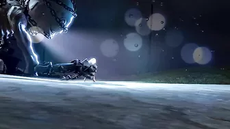 NieR Automata 2B is captured and roughed up in a hentai gangbang scene.