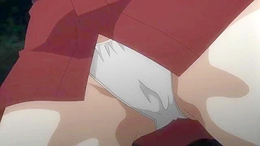 Female ninjas get gangbanged by ogres while tied up in a hentai scene.