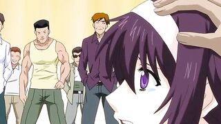 Hentai captive virgin sisters get brutal gangbang from Japanese mafia.