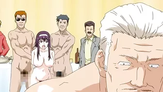 Hentai captive virgin sisters get brutal gangbang from Japanese mafia.