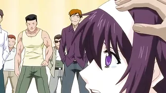 Hentai captive virgin sisters get brutal gangbang from Japanese mafia.