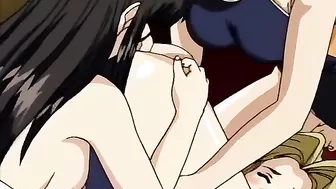 Revised sentence - A perverted teacher forces schoolgirls into an orgy on a hentai website.