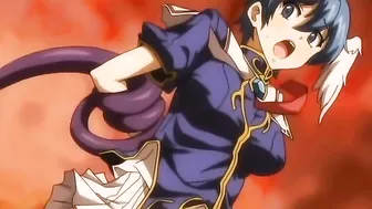 Hentai tentacle monsters ravage a teen girl in the library, covering her in cum. Hentai tentacle monsters ravage a teen girl in the library, covering her in cum.