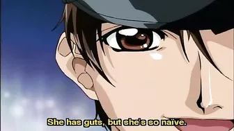 Hentai anime teen gets brutally gang-raped on a crowded train.