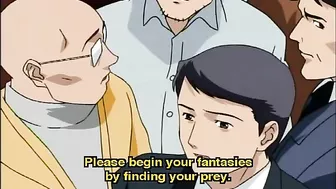 Hentai anime teen gets brutally gang-raped on a crowded train.