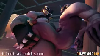 Heroes from Overwatch get hot and horny in a 3D hentai animation.