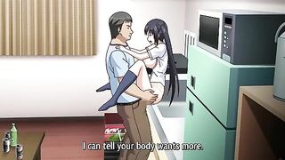 Hentai porn video - Perverted manager fucks his sisters in a backstore room.