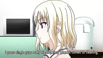 Hentai porn video - Perverted manager fucks his sisters in a backstore room.