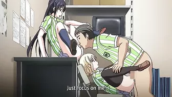 Hentai porn video - Perverted manager fucks his sisters in a backstore room. Hentai porn video - Perverted manager fucks his sisters in a backstore room.