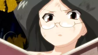 A quiet schoolgirl and her hentai-loving friend engage in a kinky threesome.